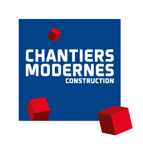 Logo chantiers modernes construction